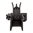 Guidon M4 relevable 1.65" acier noir