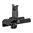 Guidon M4 relevable 1.65" acier noir