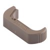 Le Vickers Glock® Extended Magazine Release facilite les changements de chargeur rapides grâce à son bouton allongé et sa conception en polymère robuste.