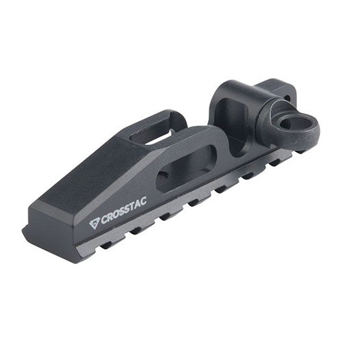Ajoute une rail Picatinny à ton AR-15 avec ce rail en aluminium anodisé, facile à installer, pour accessoires comme lampes et bipieds.