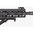 Rail M-LOK Picatinny 5 fentes 2.375" aluminium pour AR-15 noir