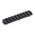 Rail M-LOK 9 fentes Picatinny 3.875" aluminium pour AR-15 noir