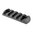 Rail M-LOK 5 fentes Picatinny 2.375" polymère pour AR-15 noir