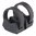 Monture pour lampe bloc en V et colliers noirs