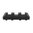Rail M-LOK 3 fentes Picatinny 1,6" polymère pour AR-15 noir