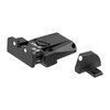 Améliore ton arme avec le SIG SAUER ADJUSTABLE SIGHT SET : design compact, réglages micrométriques et fixation solide grâce à un dovetail effilé.