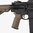 Poignée pistolet MOE K2+ en polymère pour AR15/M4 FDE