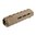 Garde-main MOE M-LOK mi-long pour AR-15 FDE