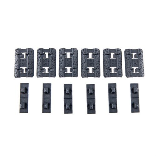 Les couvre-rails M-LOK Type 2 de MAGPUL offrent une installation facile, une texture antidérapante et la possibilité de personnaliser les couleurs pour un look unique.