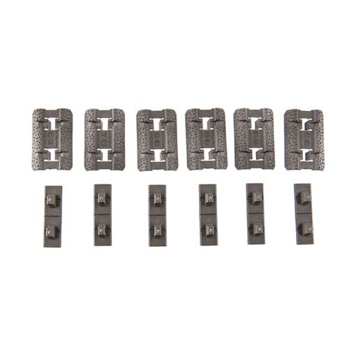 Les couvre-rails M-LOK Type 2 de MAGPUL offrent une installation facile, une texture antidérapante et une personnalisation de couleur pour un look unique.