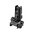 MBUS PRO hausse arrière relevable LR réglable 2.6" acier noir