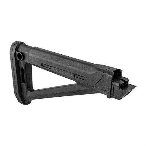 Le MOE AK Stock de Magpul offre un ajustement parfait, du rangement interne, un pad en caoutchouc absorbant les chocs et des rehausseurs de joue optionnels.