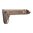 ZHUKOV-S crosse repliable pour AK-47/74 FDE