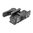 AD-170-VPG 5-LUG Rehausse Picatinny levier standard noir