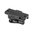 AD-180 Base pour red dot avec levier QD standard pour C-MORE noir