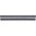 Couvre-rail Type 1 M-LOK en polymère 9,5" gris pour AR-15, lot de 2