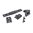 Kit handstop M-LOK en polymère pour AR-15 gris