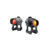Le SCALARWORKS Aimpoint Micro LEAP Mount est léger, robuste et garantit le maintien du zéro grâce à un mécanisme à billes, sans éléments saillants.