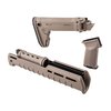 Améliore ton AK-47 avec le kit Magpul Zhukov : crosse pliante, garde-main ergonomique M-LOK et grip MOE AK+ pour un contrôle optimal et un confort accru.