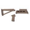 Le kit AK-47 MOE AKM Stock Set M-LOK te donne un look Magpul et améliore le confort de tir avec un stock fixe, un garde-main M-LOK et une poignée ergonomique.