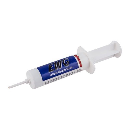 Le EXTREME WEAPONS GREASE de SLIP 2000 réduit la friction et l'usure, ne retient pas la poussière et fonctionne dans des températures extrêmes de -100°F à +750°F.