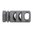Frein de bouche M4-72 renforcé calibre .30 5/8-24 inox argenté