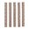 Kit de 5 couvre-rails KEYMOD en caoutchouc FDE 5,5"