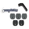 Le pack Vickers Glock améliore tes recharges avec un bouton de libération allongé, des plaques de fond antidérapantes et un pad ergonomique pour un usage rapide.