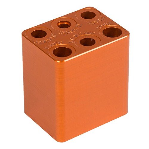 Les Ammo Checkers de Lyman vérifient la qualité de tes munitions, garantissant un chargement fiable et évitant les bourrages grâce à leur conception précise.