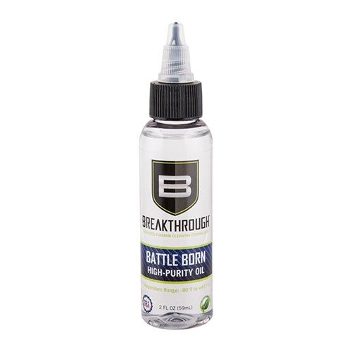 L'huile Battle Born offre une lubrification optimale et une protection extrême, fonctionnant de -90° F à +417° F, tout en étant biodégradable et non toxique.