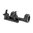 Monture cantilever 30 mm 1,5" 0 MOA QD, noire