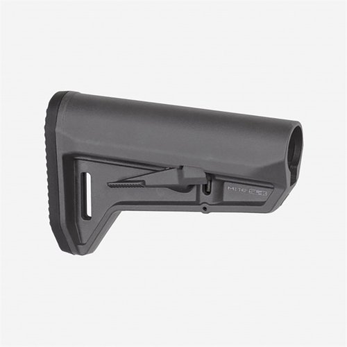 Le stock Magpul SL-K est léger, compact et maniable, avec un profil mince, un pad de recul, et une boucle de sangle intégrée pour une polyvalence optimale.