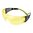 Lunettes de tir SECUREFIT, verres ambrés, monture noire