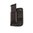 Porte-chargeur intérieur de ceinture pour chargeur métallique .40 en quinconce - noir