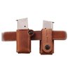 Le SMC™ en cuir de saddle premium offre un design enveloppant, un ajustement personnalisé et s'attache facilement à ta ceinture jusqu'à 1 3/4".