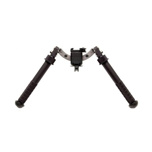 Le bipied 5-H d'ACCU-SHOT est léger, réglable de 5 à 10,2 pouces, avec 5 positions de jambes et un montage rapide sur rail Picatinny pour une stabilité optimale.