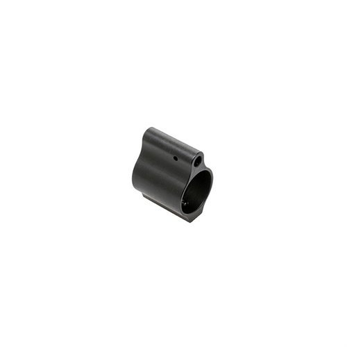 Le bloc gaz bas profil CMMG en acier 4140 Chrome Moly assure une performance optimale, livré avec des vis d'installation, disponible en .625", .750" et .936".
