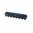 Rail M-LOK 7 fentes Picatinny aluminium noir 3,73"