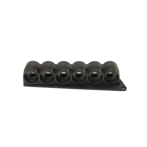 Le SURESHELL POLYMER SHOTSHELL CARRIER te permet de transporter 6 cartouches en toute sécurité, avec une fixation robuste et un système de friction innovant.