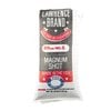Avec 100 ans d'expérience, le Magnum Lead Shot #6 de Lawrence offre une pénétration profonde et un flux parfait dans les recharges, grâce à son alliage haute-antimoine.