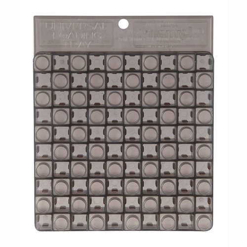 Le Lyman Loading Block est un accessoire essentiel pour organiser rapidement tes cartouches, il peut contenir 50 douilles de .22 à .45 en plastique robuste.