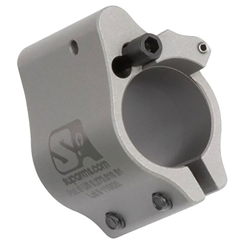 Le bloc de gaz ajustable Superlative Arms AR-15 réduit le recul, fonctionne plus proprement et permet un réglage facile sans contamination ni érosion.