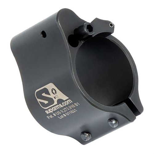 Le bloc de gaz ajustable Superlative Arms AR-15 réduit le recul, fonctionne plus proprement et plus frais, et évite l'érosion grâce à son système de "Bleed Off".