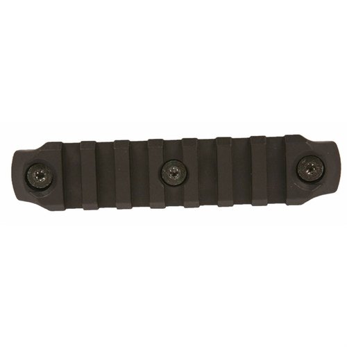Les sections de rail KEYMOD en nylon sont légères, résistantes aux chocs et conformes aux normes Mil-Std 1913, avec un design anti-accrochage et un montage facile.