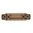 Section de rail Picatinny pour KeyMod, nylon, 3 pouces, FDE