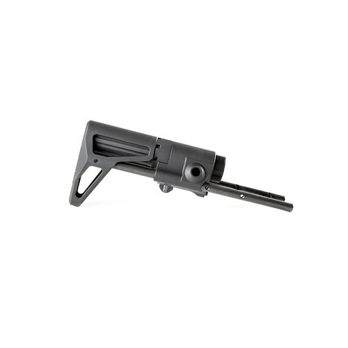 Le CQB Stock de Maxim Defense est conçu pour le confort et la durabilité, avec un déploiement rapide, 4 positions ajustables et un buffer Tungsten inclus.