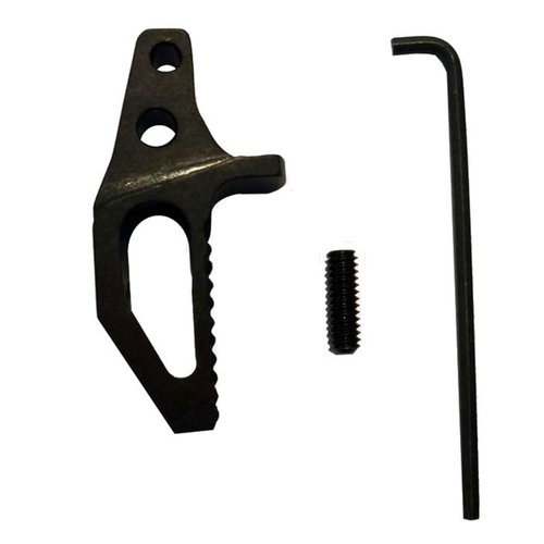 Le trigger "Victory" de TANDEMKROSS offre un contrôle optimal avec son design plat, léger et ajustable, garantissant une prise sûre et des mouvements de tir répétables.