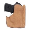 Le holster de poche en cuir premium permet un port discret, un accès rapide à l'arme et une libération d'une main, idéal pour un usage quotidien.