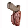 Le holster Stinger™ de Galco, en cuir premium, offre un accès rapide à ton arme grâce à son design ouvert et son port incliné, tout en garantissant sécurité et confort.