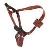 Le Great Alaskan est un holster en cuir premium, idéal pour porter ton Glock® 20/21 en toute sécurité lors de tes activités en pleine nature, avec un confort optimal.